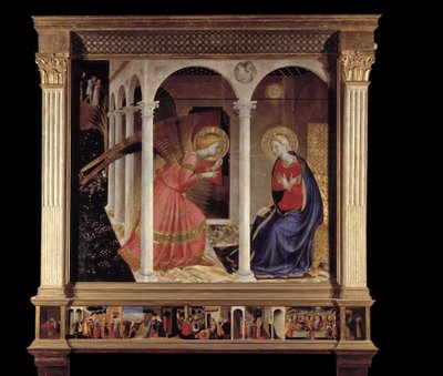 "Duyuru - Pala de Cortone by Fra Angelico