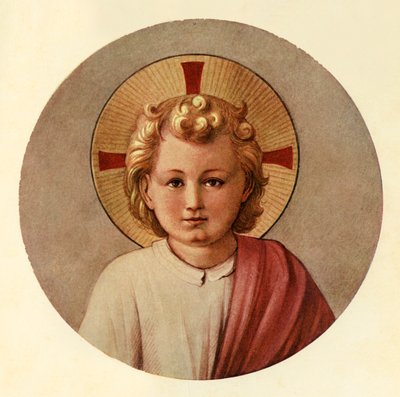 Bebek İsa, 15. yüzyıl, c1909 by Fra Angelico