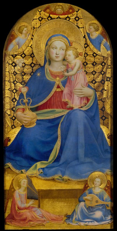 Alçakgönüllülük Bakiresi by Fra Angelico
