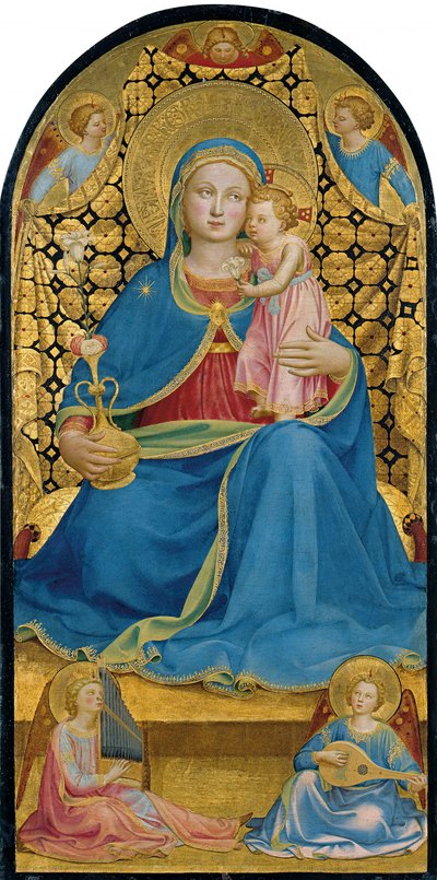 Alçakgönüllülük Bakiresi by Fra Angelico