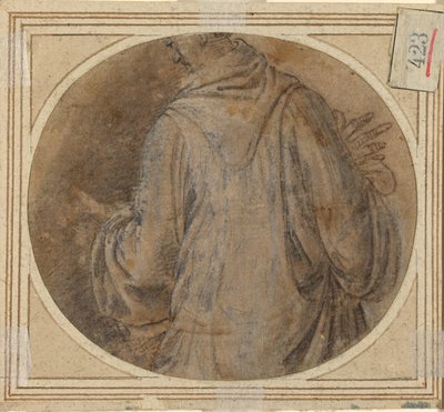 Bir Keşiş [verso] by Fra Bartolommeo
