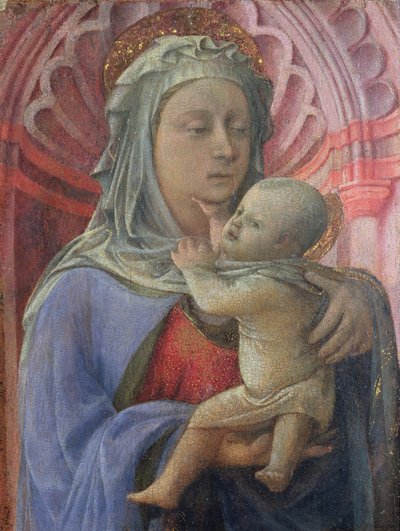 Madonna ve Çocuk, c.1430 by Fra Filippo Lippi