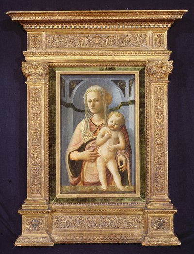 Madonna ve Çocuk, c.1435 (panelde öfke) by Fra Filippo Lippi