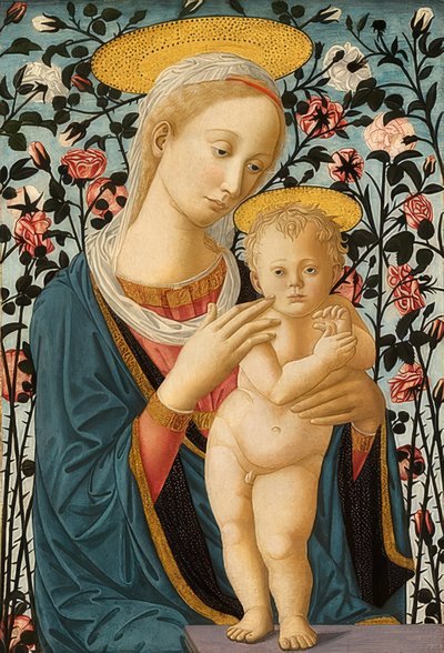 Madonna ve Çocuk. 1470 civarında by Fra Filippo Lippi