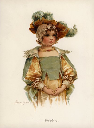 Kızlar: Pepita (renkli taş) by Frances Brundage