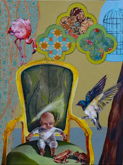 Yeşil Odada Toplanma by Frances Ferdinands