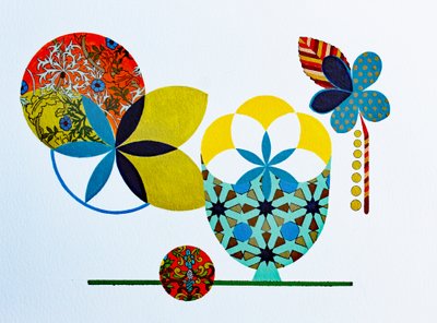 Pirinç üzerine beyaz #3, 2022 (suluboya kağıdı üzerine akrilik) by Frances Ferdinands