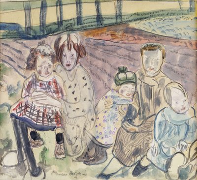 Köylü Ailesi by Frances Hodgkins