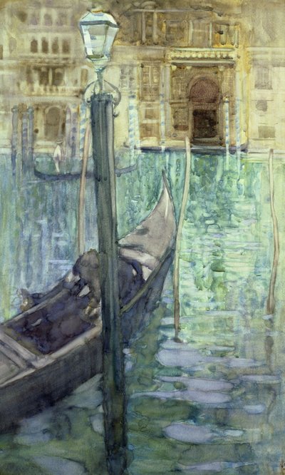 Venedik (kağıt üzerine sulu boya) by Frances Hodgkins