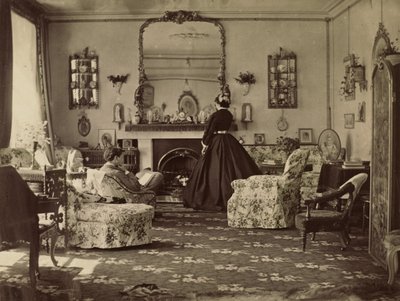 Oda İçi, c. 1862. by Frances Jocelyn