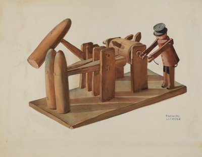 Pa. Alman Oyuncak Damgalama Fabrikası by Frances Lichten