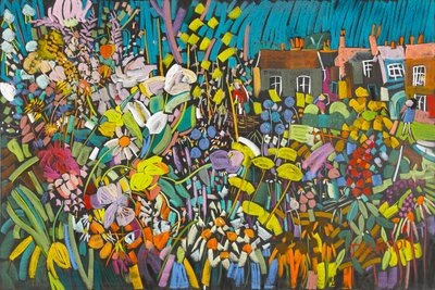 Tahsis Bahçesi, 2009 (gemide pastel) by Frances Treanor