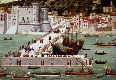 Napoli limanı ve şehri: Ferdinand d