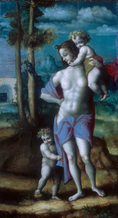 Havva ile Habil ve Kabil by Francesco Bacchiacca