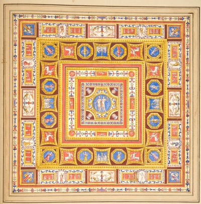 Holkham II. 23, Ashby II Albümünden bir folyo (kağıt üzerinde wc) by Francesco Bartoli