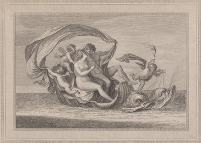 Acis ve Galatea, 1787. by Francesco Bartolozzi