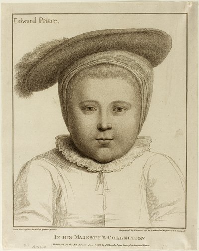 Edward, Galler Prensi by Francesco Bartolozzi