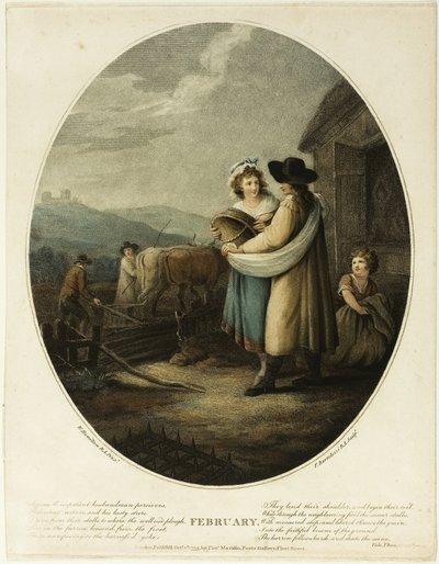 Şubat by Francesco Bartolozzi