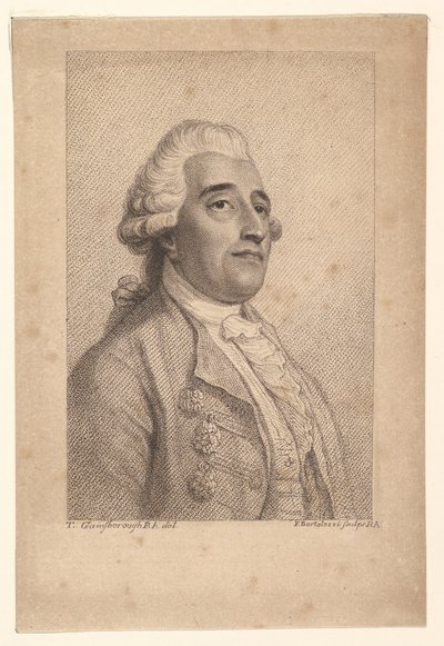 Francesco d Ageno, 1785-90. by Francesco Bartolozzi