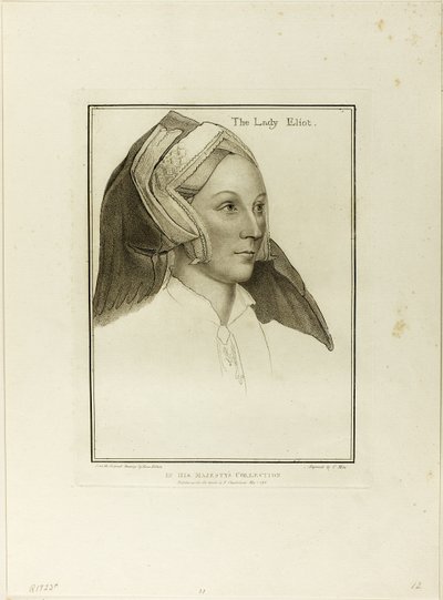 Leydi Elyot by Francesco Bartolozzi