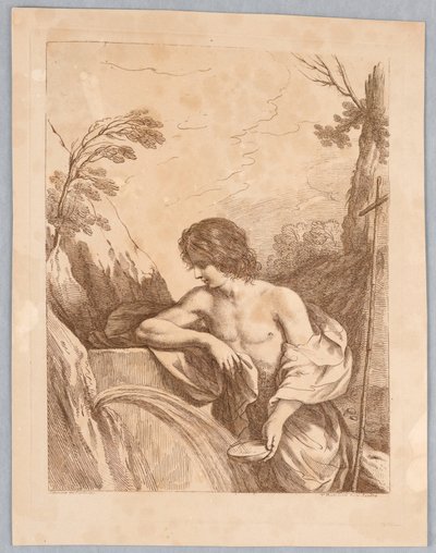 Vahşi Doğada Aziz John by Francesco Bartolozzi