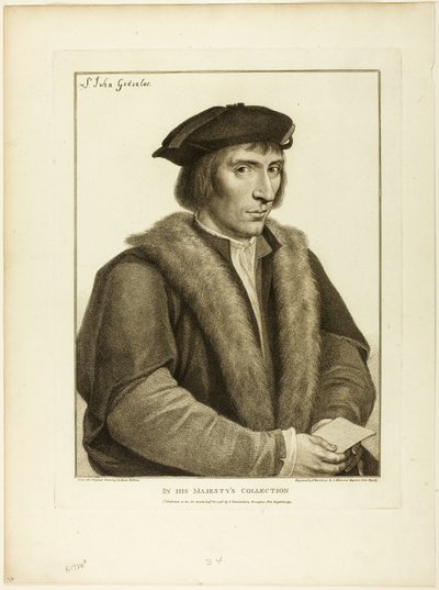 Sör John Godsalve by Francesco Bartolozzi