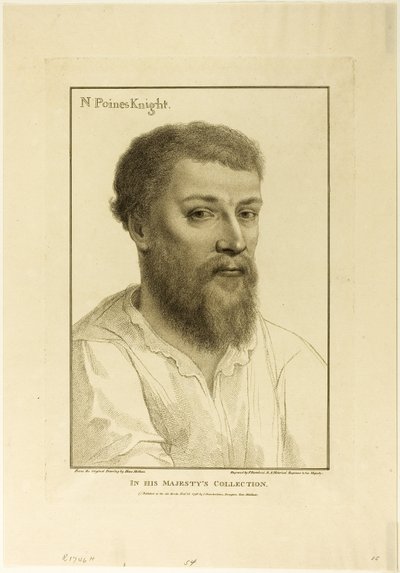 Sör Nicholas Poines by Francesco Bartolozzi