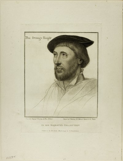 Sör Thomas Garip by Francesco Bartolozzi