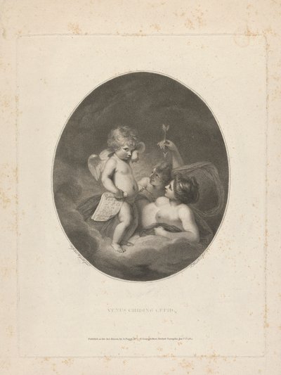 Venüs Childing Cupid by Francesco Bartolozzi