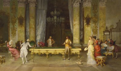 Bilardo Oyunu by Francesco Beda