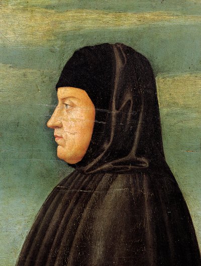 Petrarch'ın Portresi (Francesco Petrarca) (1304-74) (panel üzerine yağlıboya) by Francesco Bonsignori
