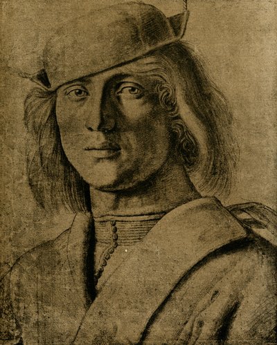 genç bir adam portresi by Francesco Bonsignori