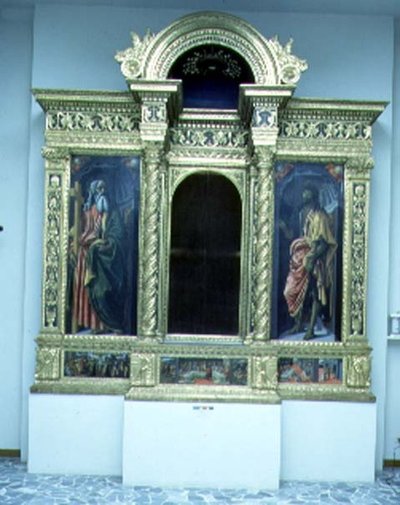 Ayinlerin Çadırı, c.1484-6 (panelde mizaç) (ayrıca bkz. 94758-9) by Francesco Botticini