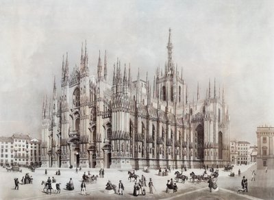 Duomo veya katedral, Milano, İtalya by Francesco Citterio