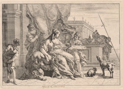 Sofonisba (veya Artemisia) by Francesco Fontebasso