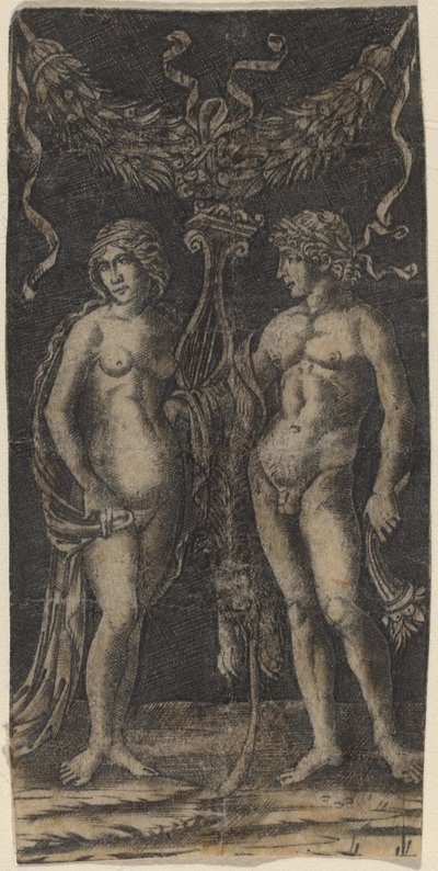 Herkül ve Deianira by Francesco Francia or Peregrino da Cesena