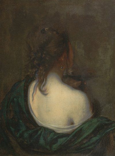 Santa Lucia, c.1630-46 (tuval üzerine yağlı boya) by Francesco Furini