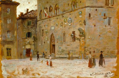 Francesco Gioli (1846-1922) tarafından Volterra