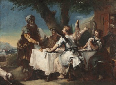 İbrahim Üç Meleği Karşılarken, 1750
