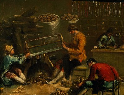 Coroneri Loncası Tabela by Francesco Guardi