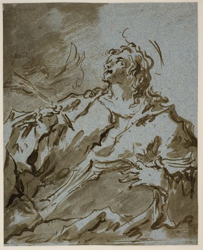 Aziz John Evangelist by Francesco Guardi