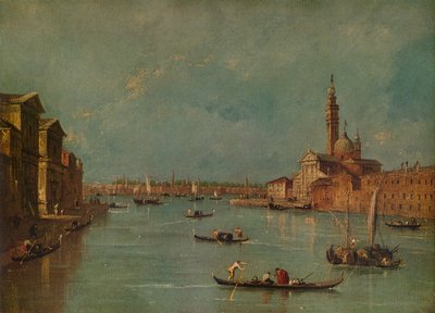 San Giorgio Adası, Venedik, c1770, 1938 by Francesco Guardi