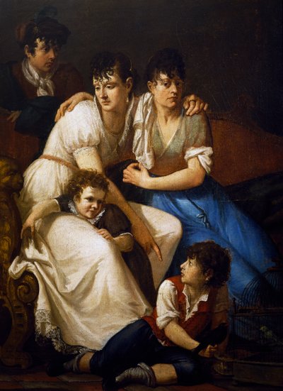 Aile portresi by Francesco Hayez