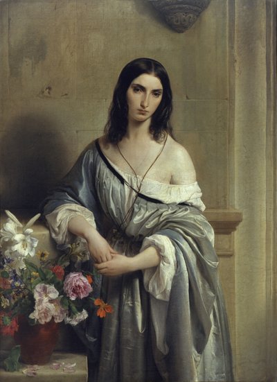 Melankoli by Francesco Hayez