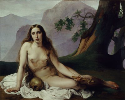 Tövbekar Mary Magdalene, 1833. by Francesco Hayez