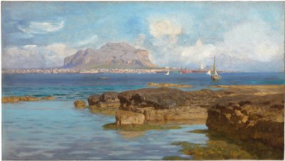 Monte Pellegrino, Palermo, Sicilya by Francesco Lojacono