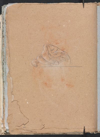 Verona Sketchbook:Sağ sayfa 26, 1760. by Francesco Lorenzi