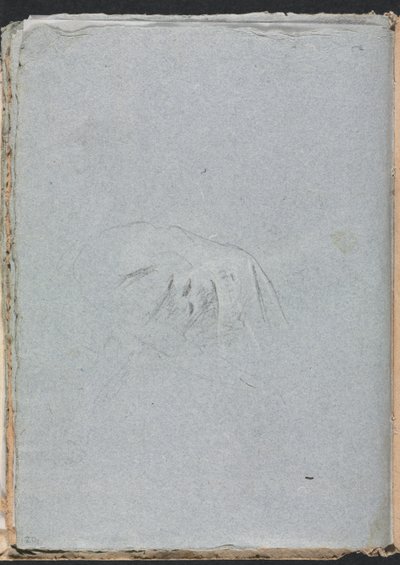 Verona Sketchbook: Perdelik sayfa 20, 1760. by Francesco Lorenzi