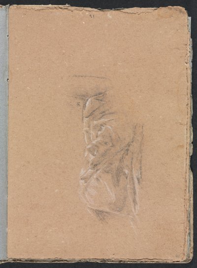 Verona Sketchbook: Perdelik çalışma sayfası 41, 1760. by Francesco Lorenzi