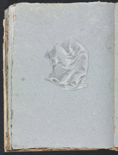 Verona Sketchbook: Perdelik çalışma sayfası 94, 1760. by Francesco Lorenzi